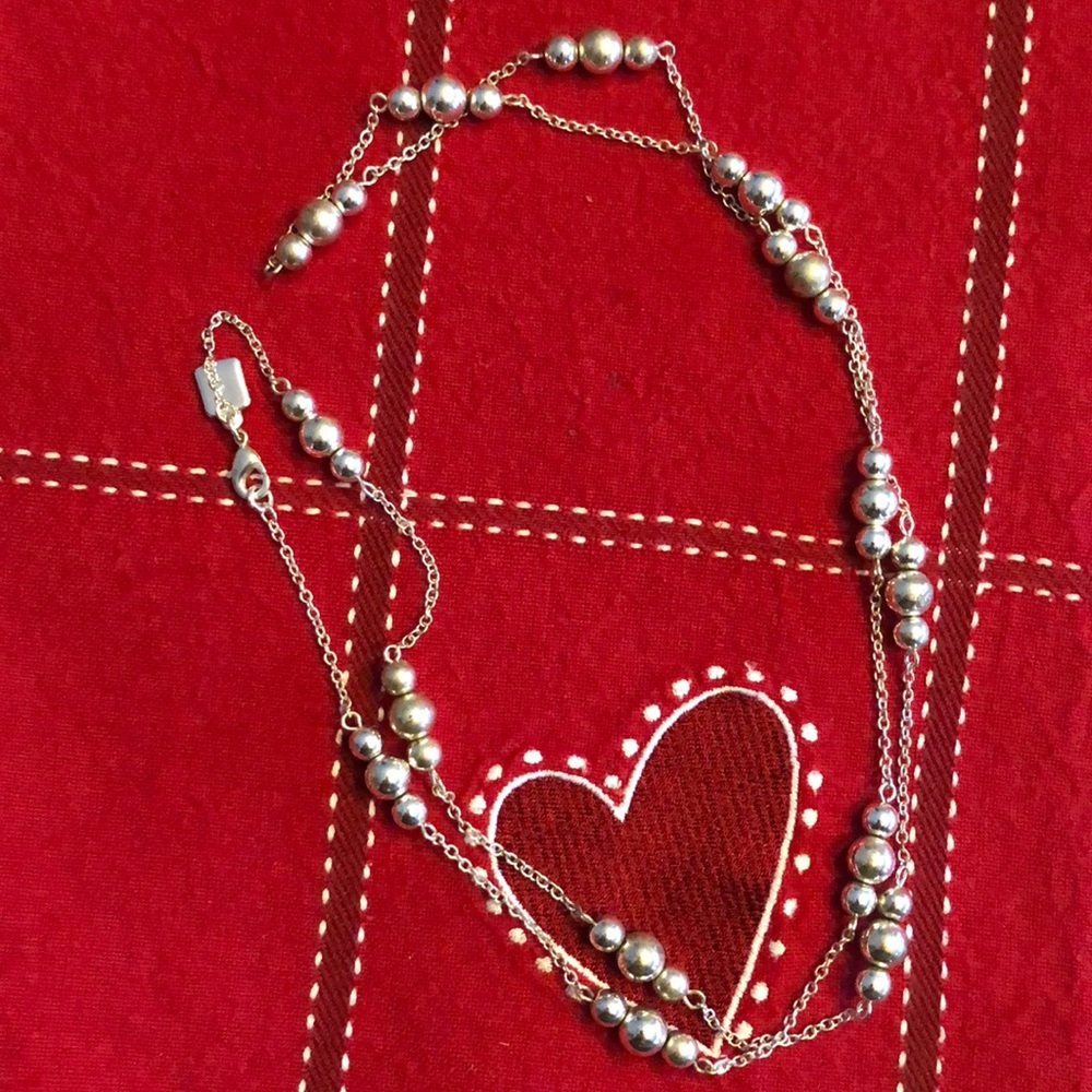 Silver necklace